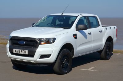 Ford Ranger Pick Up Double Cab XL 2.2 TDCi 150 4WD Double Cab Pick-up Diesel White at Derek Merson Minehead
