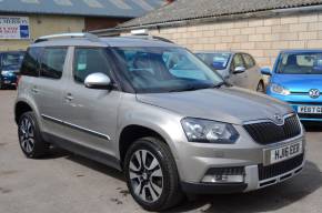 SKODA YETI 2016  at Derek Merson Minehead