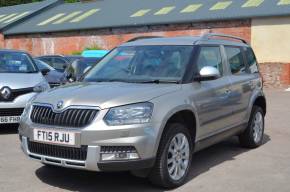 SKODA YETI 2015  at Derek Merson Minehead