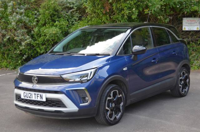Vauxhall Crossland 1.2 Turbo Elite Nav 5dr HATCHBACK Petrol Blue